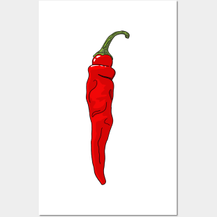 Chili Pepper Posters and Art